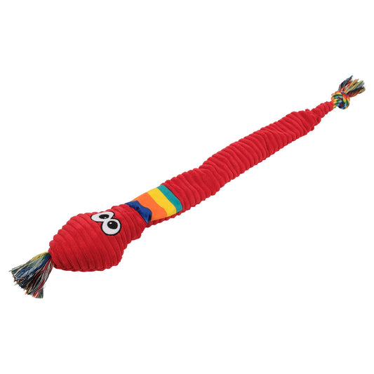 Creatures Snake Plush Dog Toy
