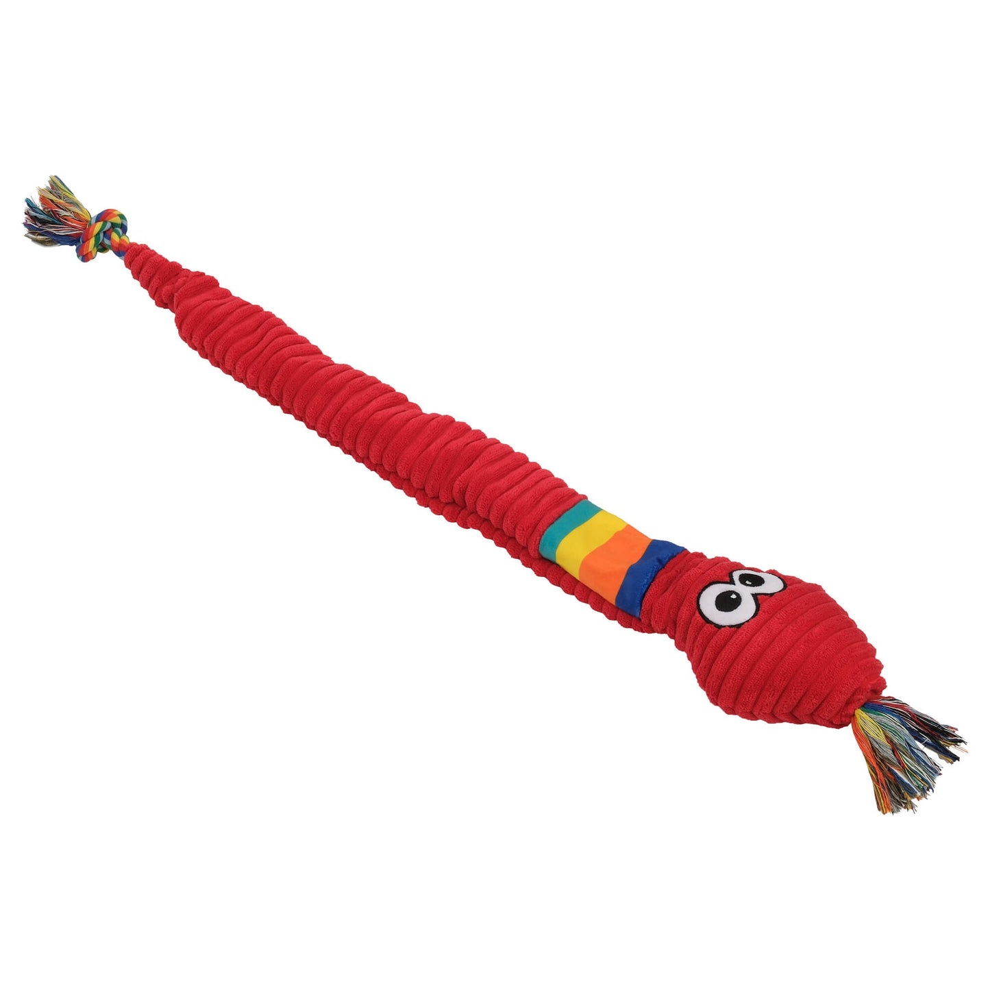 Creatures Snake Plush Dog Toy