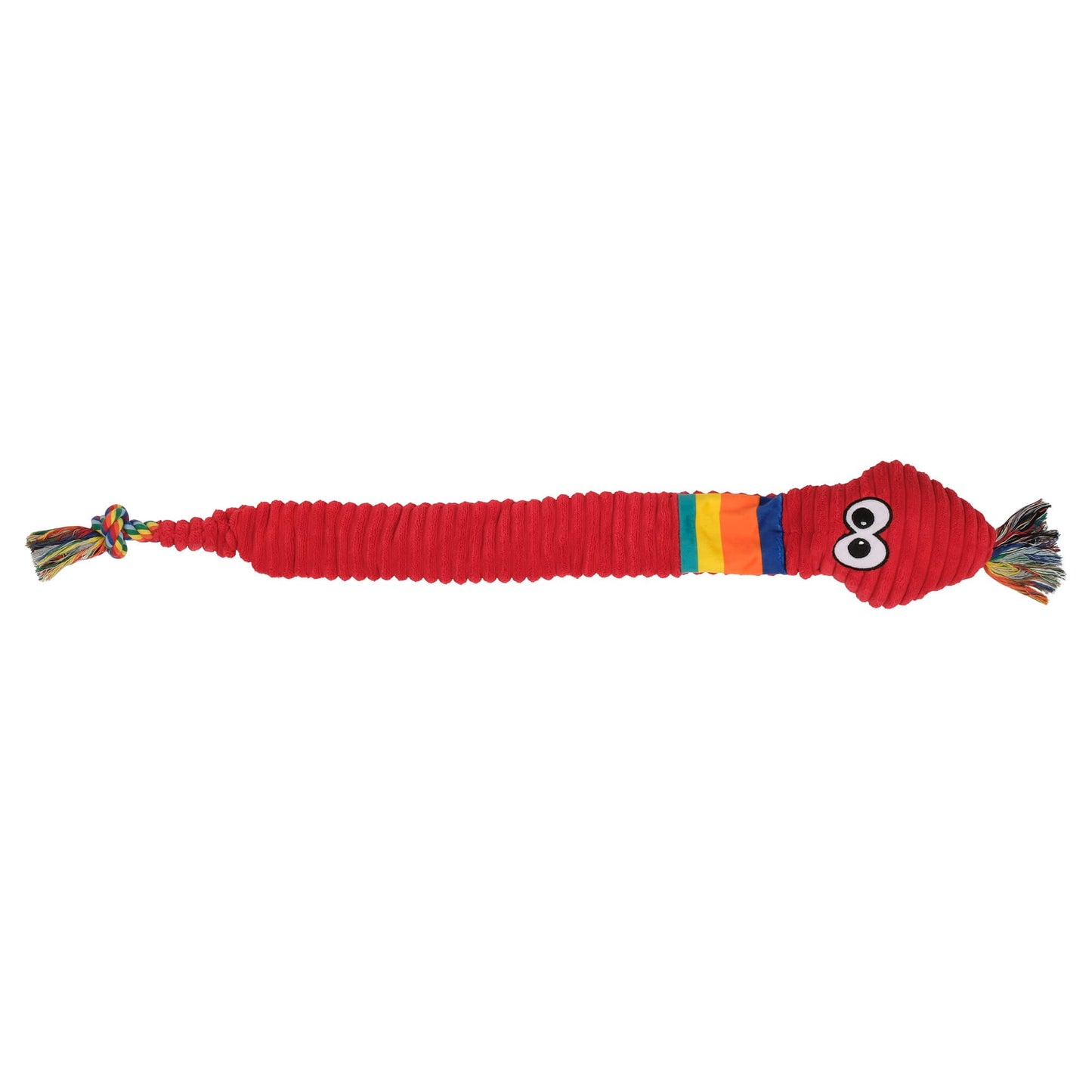 Creatures Snake Plush Dog Toy