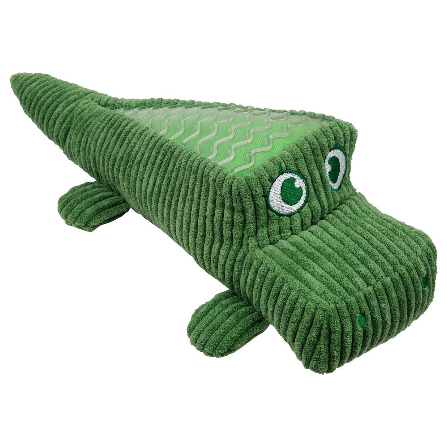 Creatures Alligator Plush Dog Toy