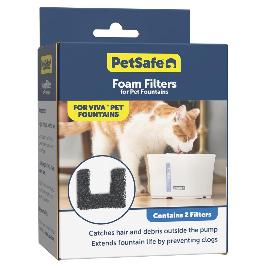 Petsafe Viva Pet Fountain Replacement Foam Filters - 2 Pack