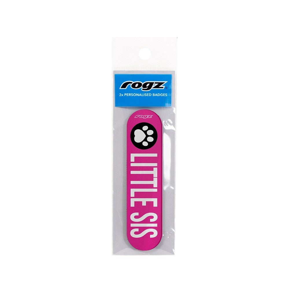 Rogz Personalised Pre-Made Badge Small