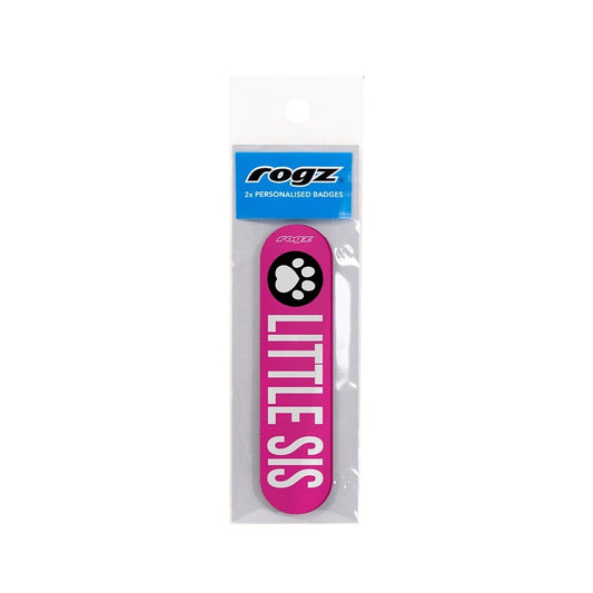 Rogz Personalised Pre-Made Badge Small