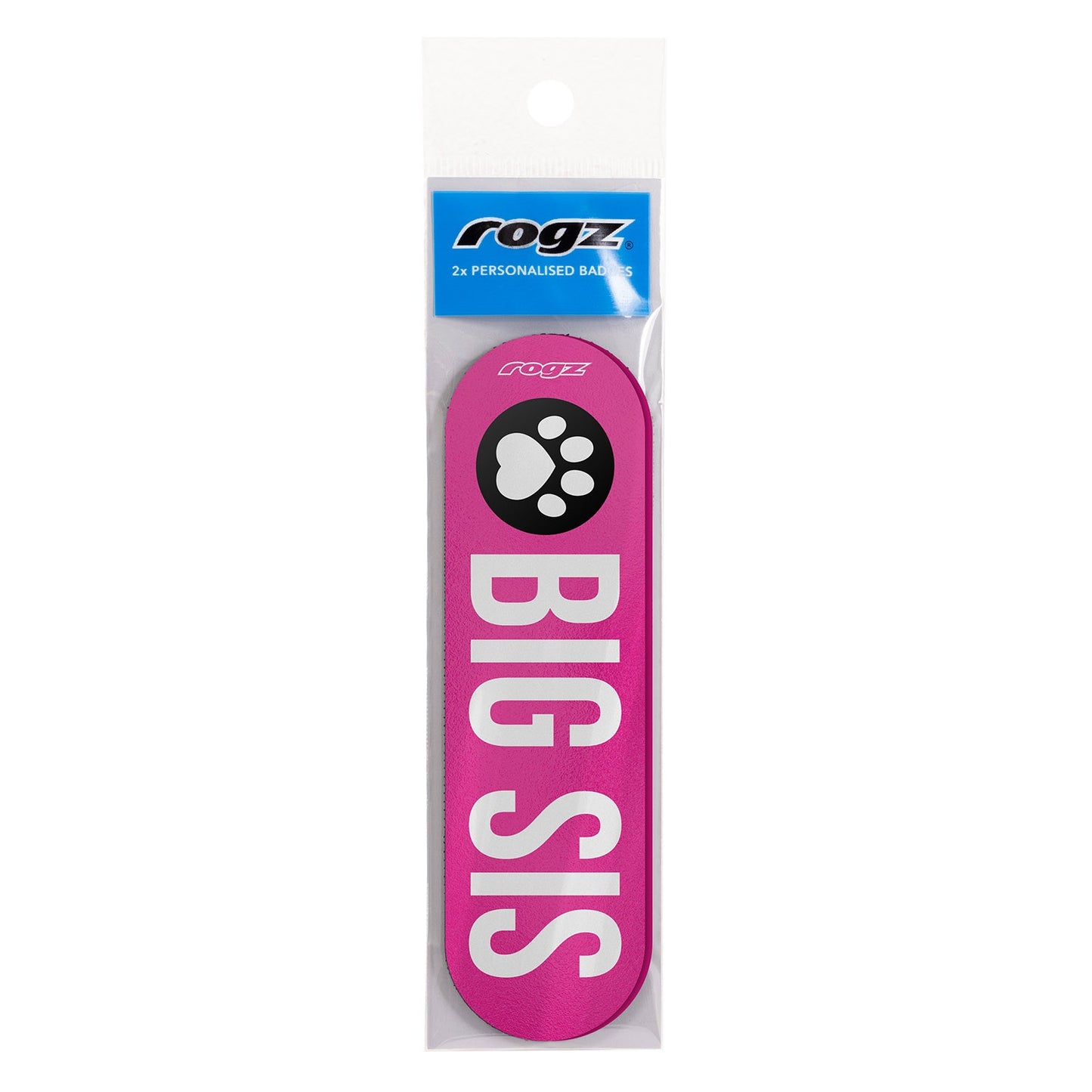 Rogz Personalised Pre-Made Badge Large