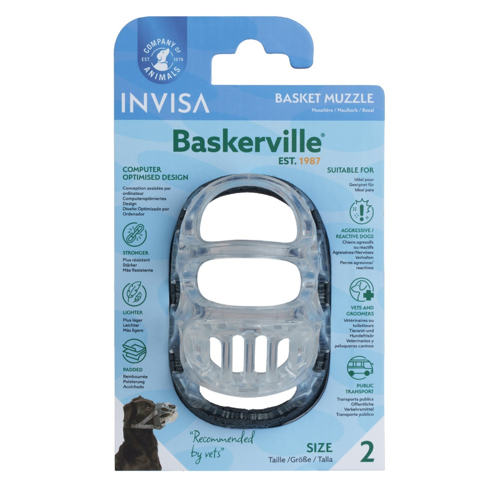 Baskerville Invisa Dog Muzzle