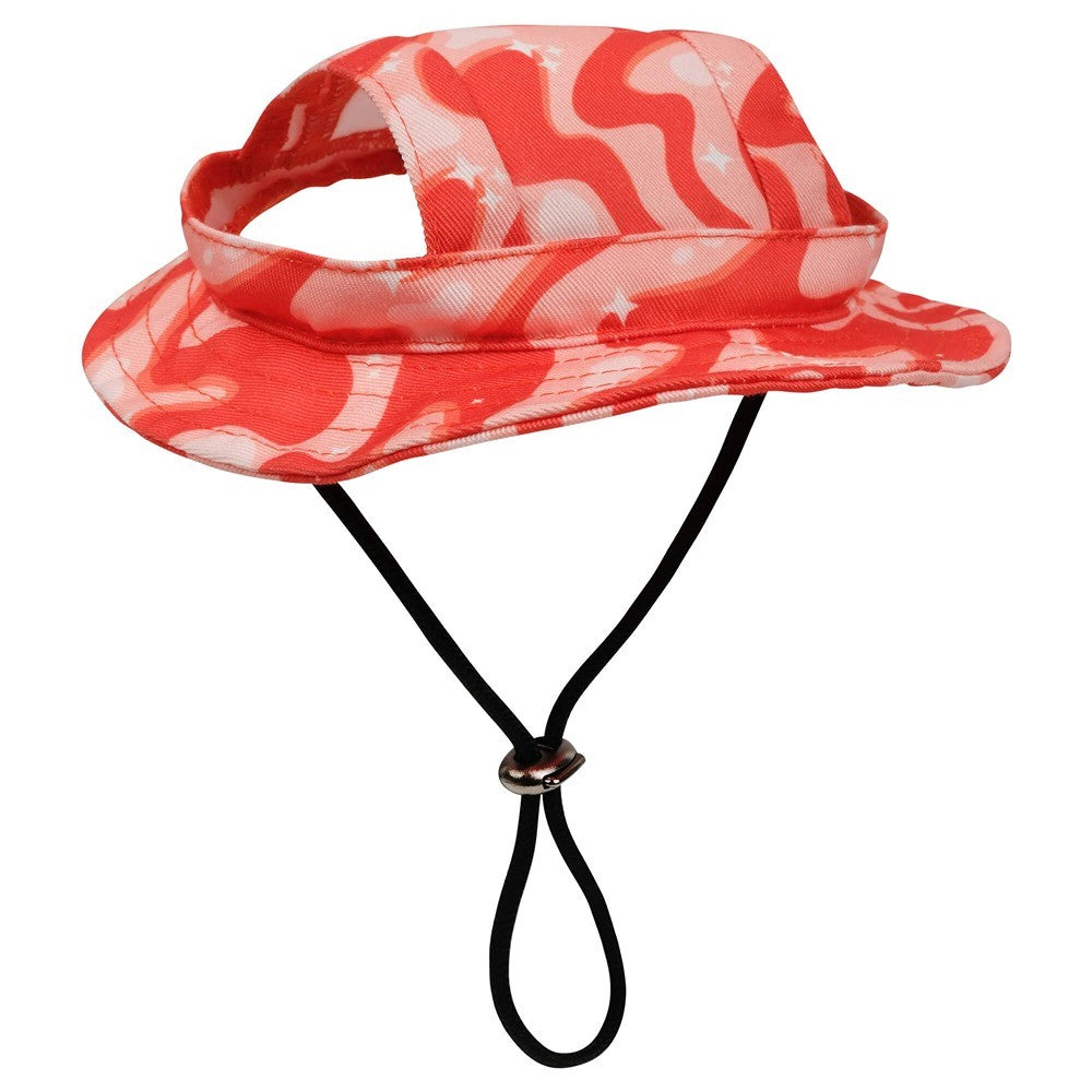 Lexi & Me Orange Swirl Dog Bucket Hat