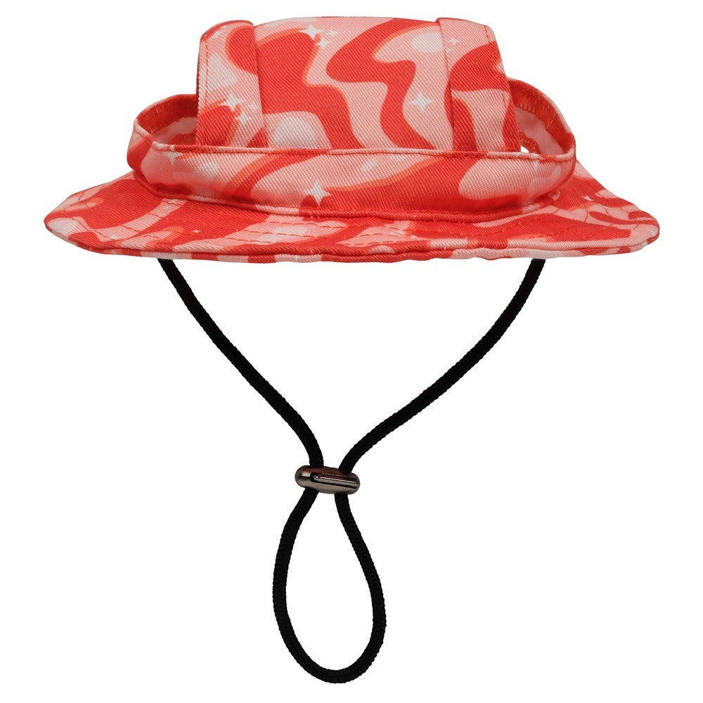 Lexi & Me Orange Swirl Dog Bucket Hat