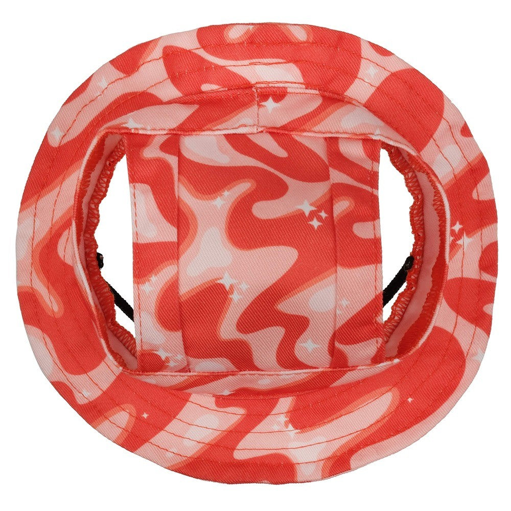 Lexi & Me Orange Swirl Dog Bucket Hat