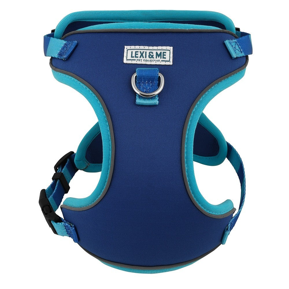 Lexi & Me Blue Check Dog Harness