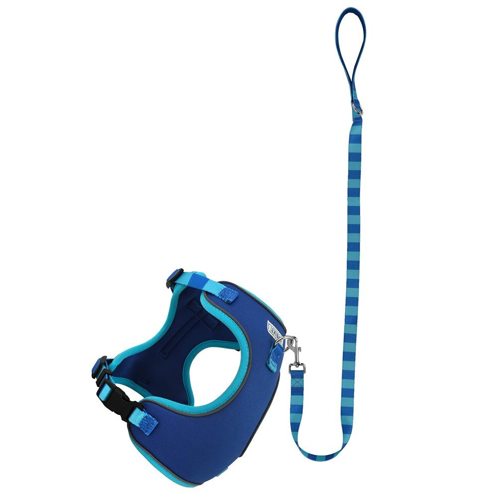 Lexi & Me Blue Check Dog Harness