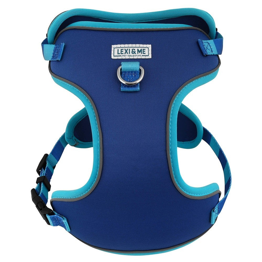 Lexi & Me Blue Check Dog Harness