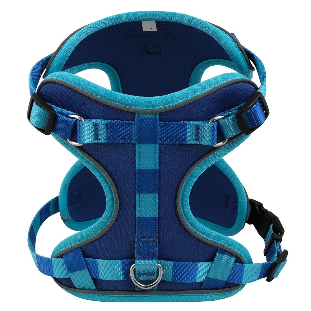Lexi & Me Blue Check Dog Harness