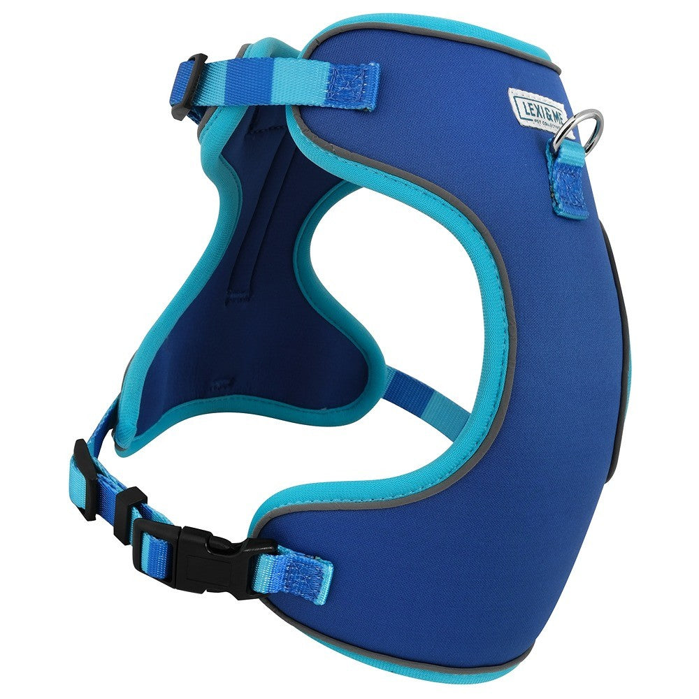 Lexi & Me Blue Check Dog Harness
