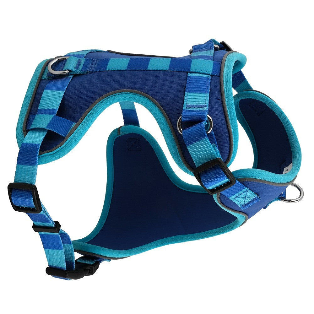 Lexi & Me Blue Check Dog Harness