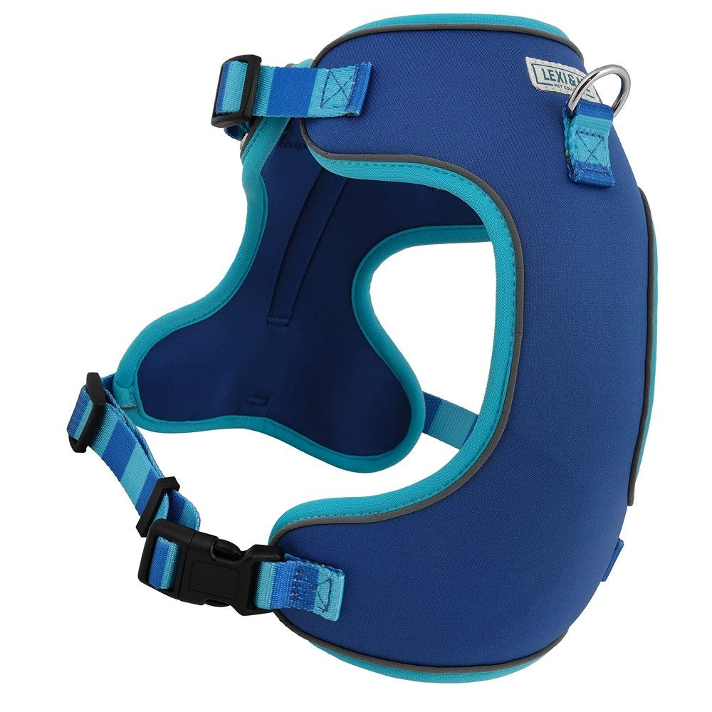 Lexi & Me Blue Check Dog Harness