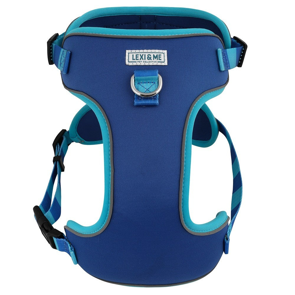 Lexi & Me Blue Check Dog Harness