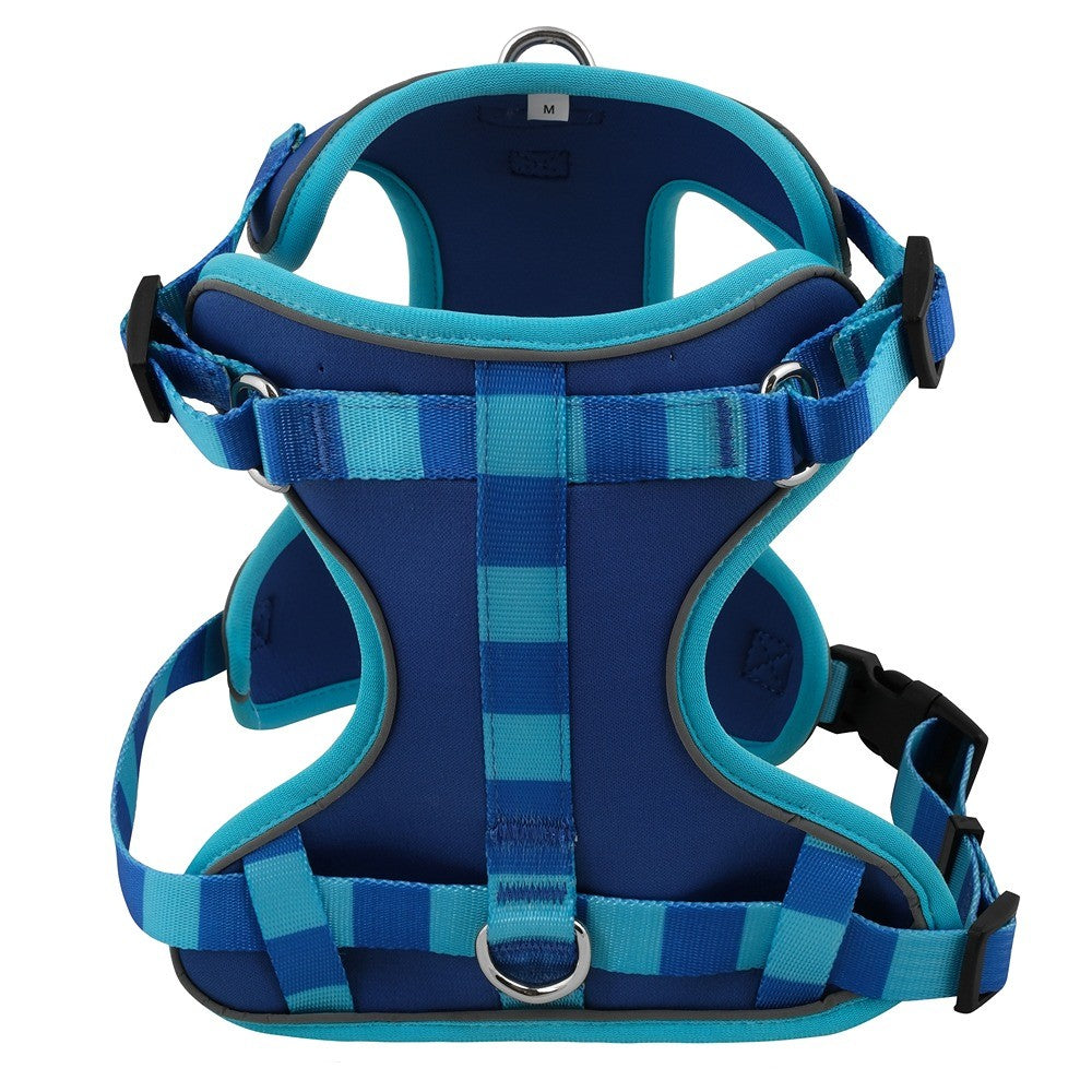 Lexi & Me Blue Check Dog Harness