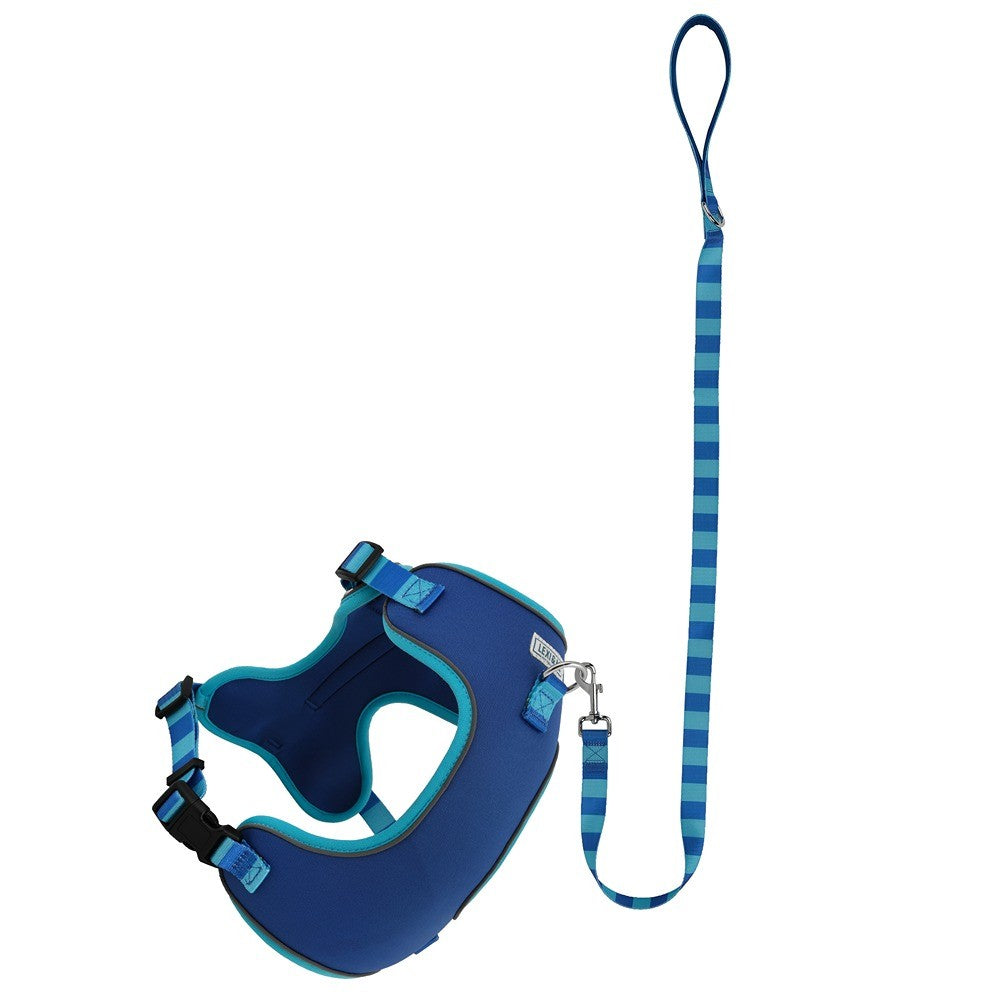 Lexi & Me Blue Check Dog Harness