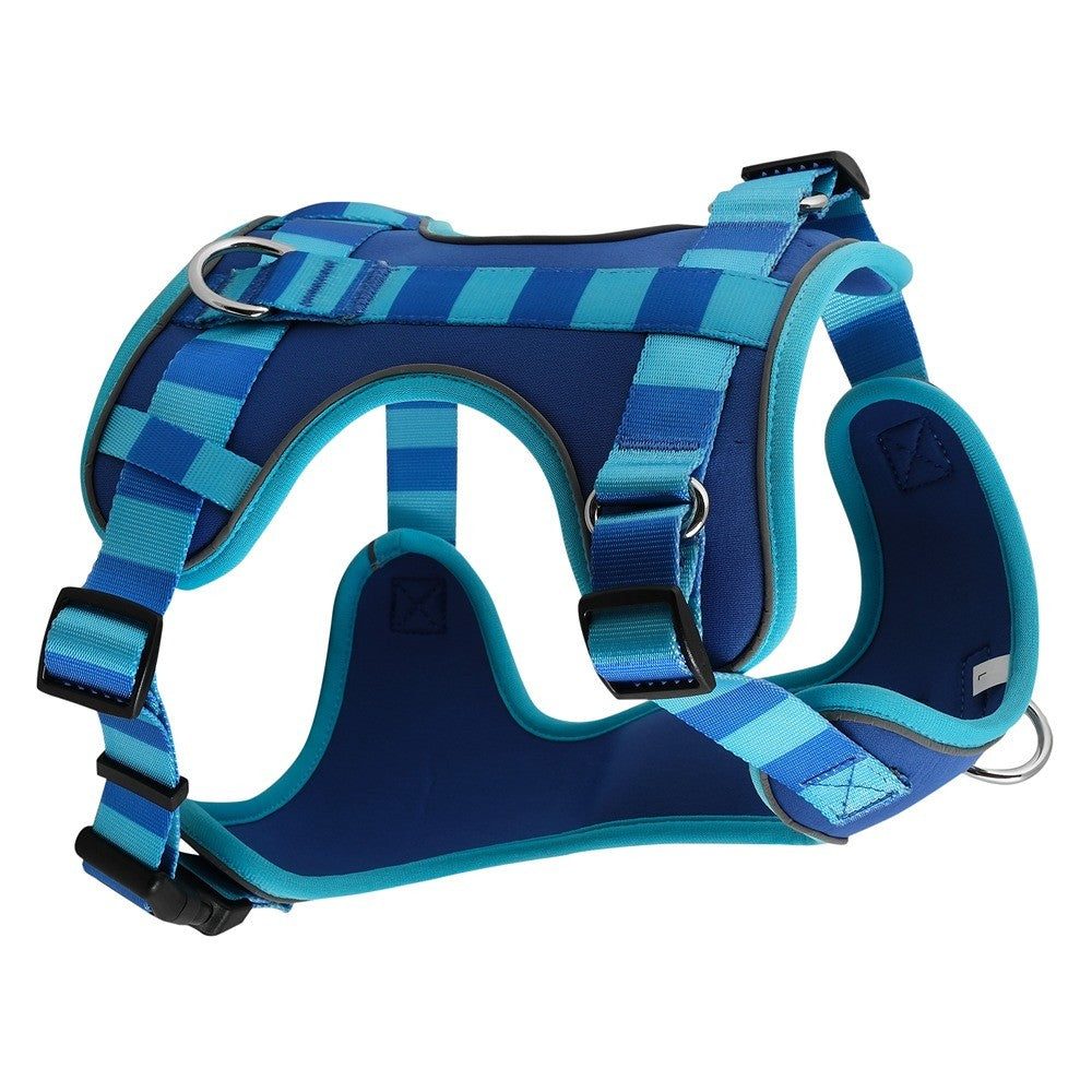 Lexi & Me Blue Check Dog Harness
