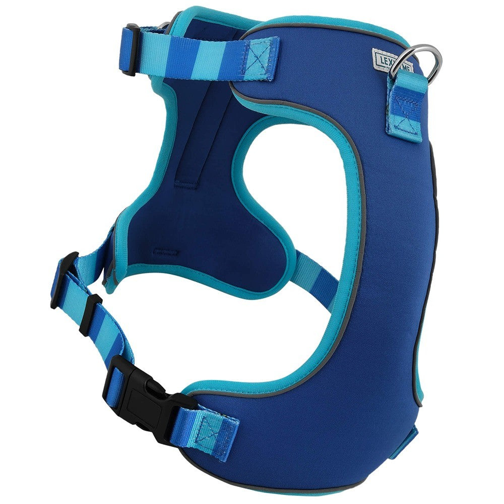 Lexi & Me Blue Check Dog Harness