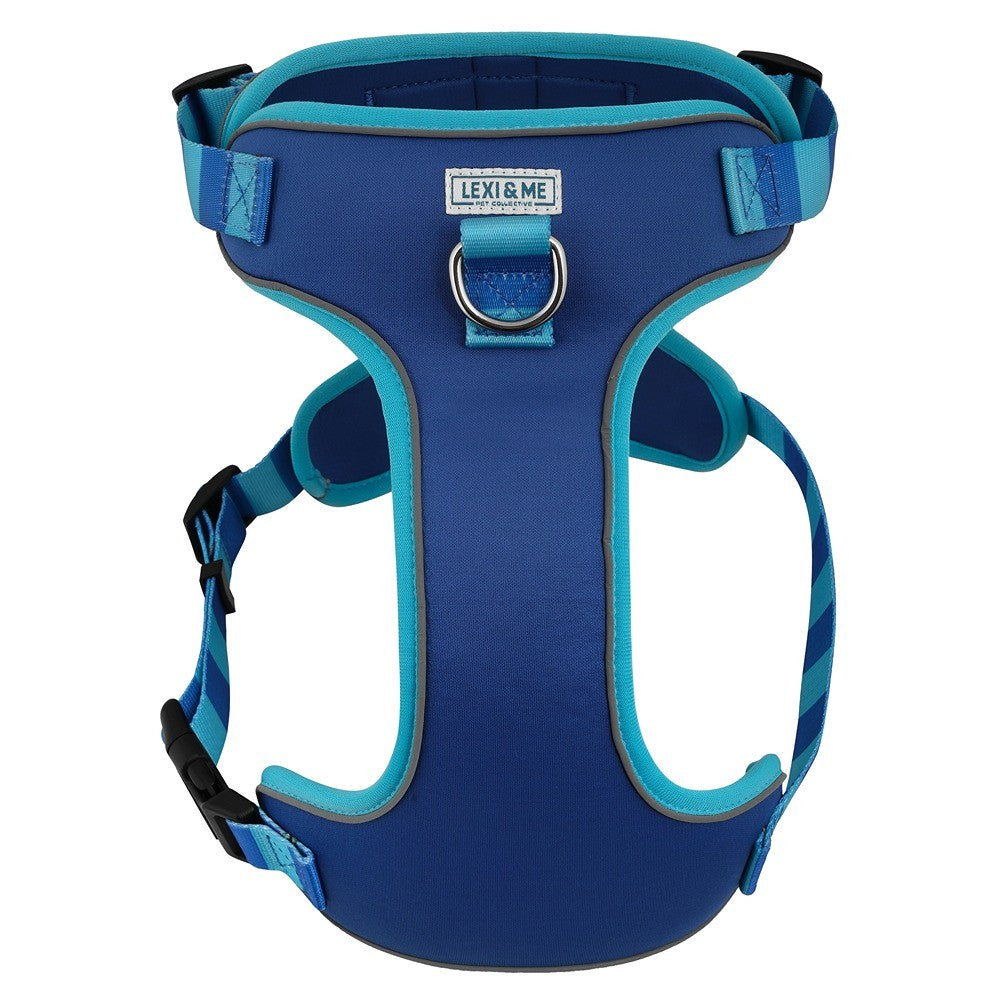 Lexi & Me Blue Check Dog Harness