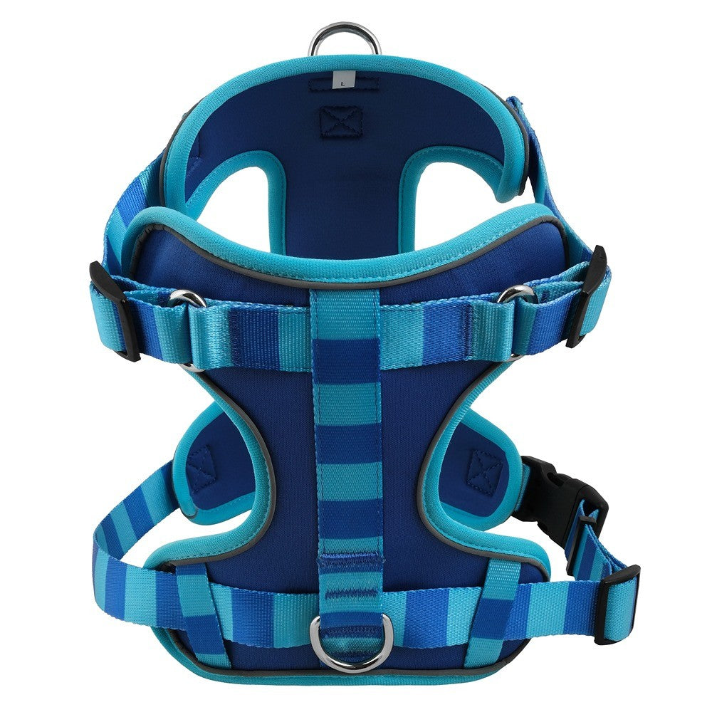 Lexi & Me Blue Check Dog Harness