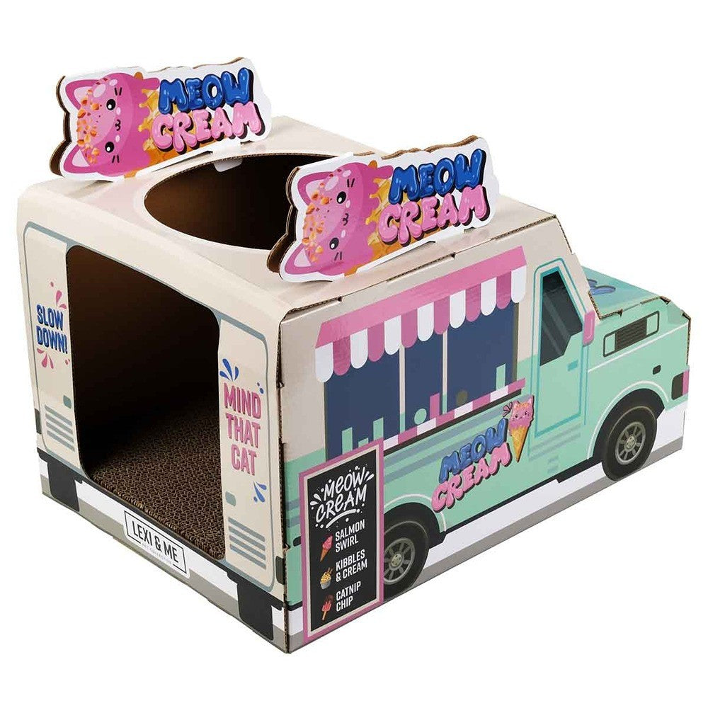 Lexi & Me Ice-cream Van Scratch Board