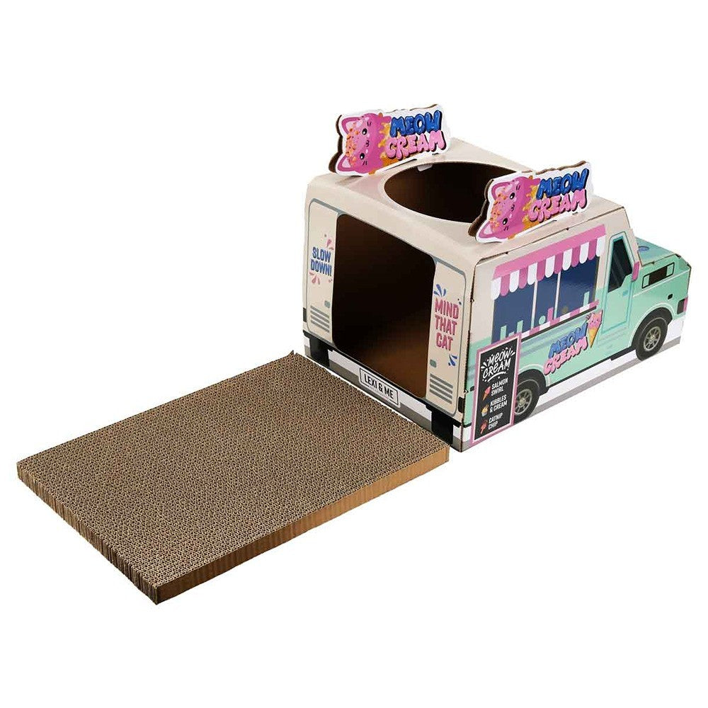 Lexi & Me Ice-cream Van Scratch Board