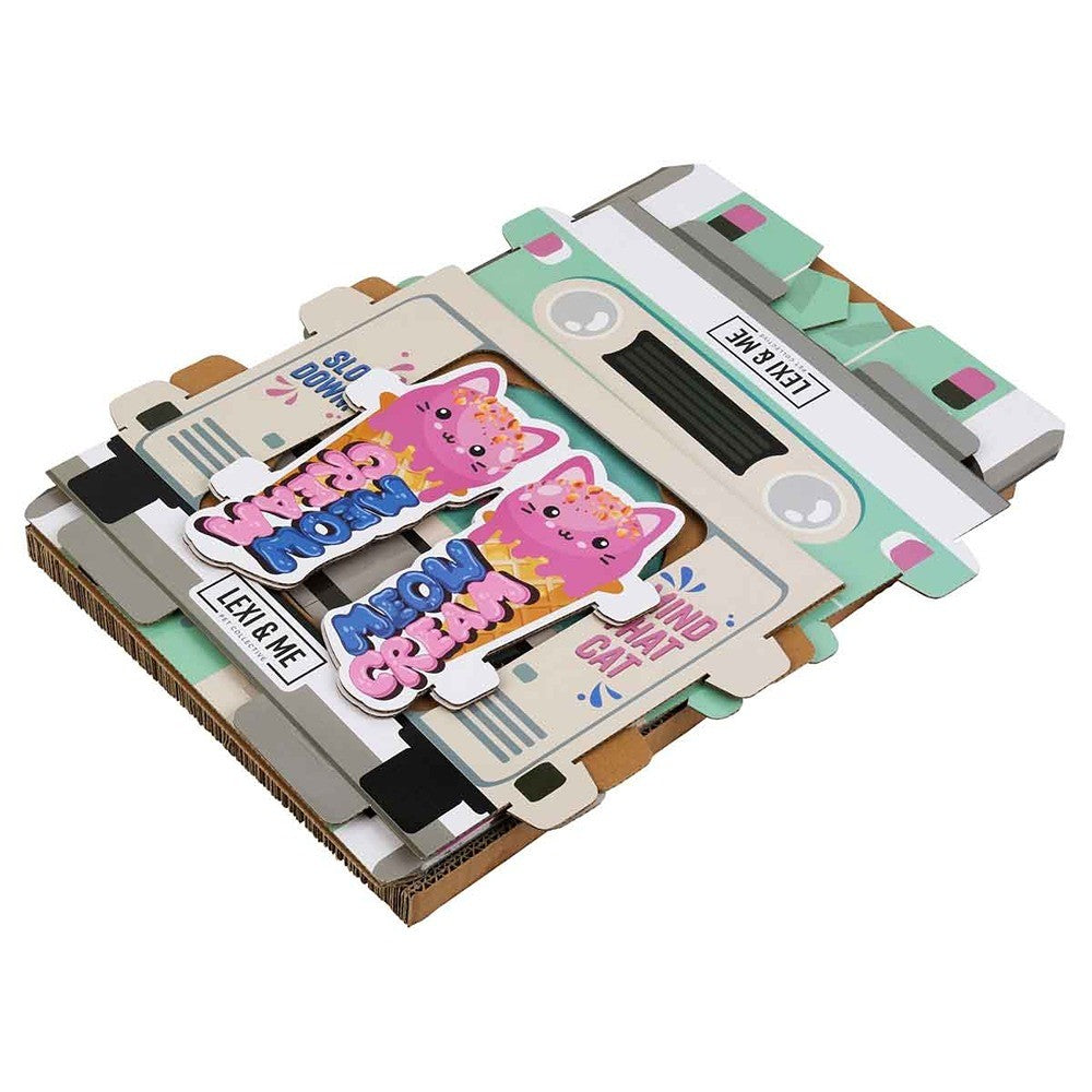 Lexi & Me Ice-cream Van Scratch Board