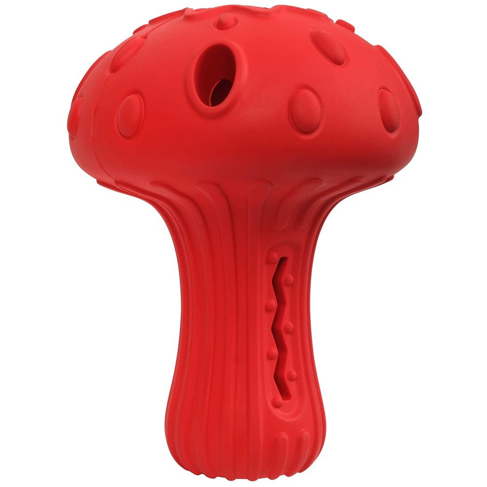 Lexi & Me Mushroom Dental Rubber Dog Toy