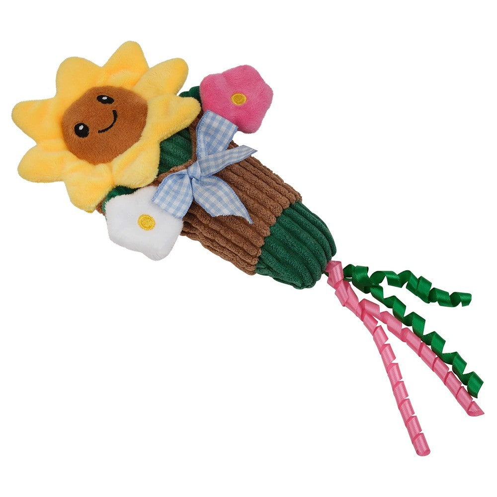 Lexi & Me Flowers Cat Plush Kicker Toy