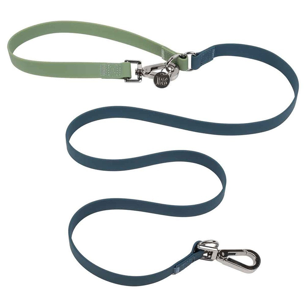 Buddy & Belle Dog Lead Saltbush Green & Lagoon Blue