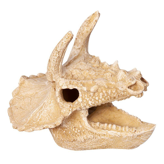 Aqua One Fish Tank Ornament Bisticeratops Skull 12wx14dx12cmh