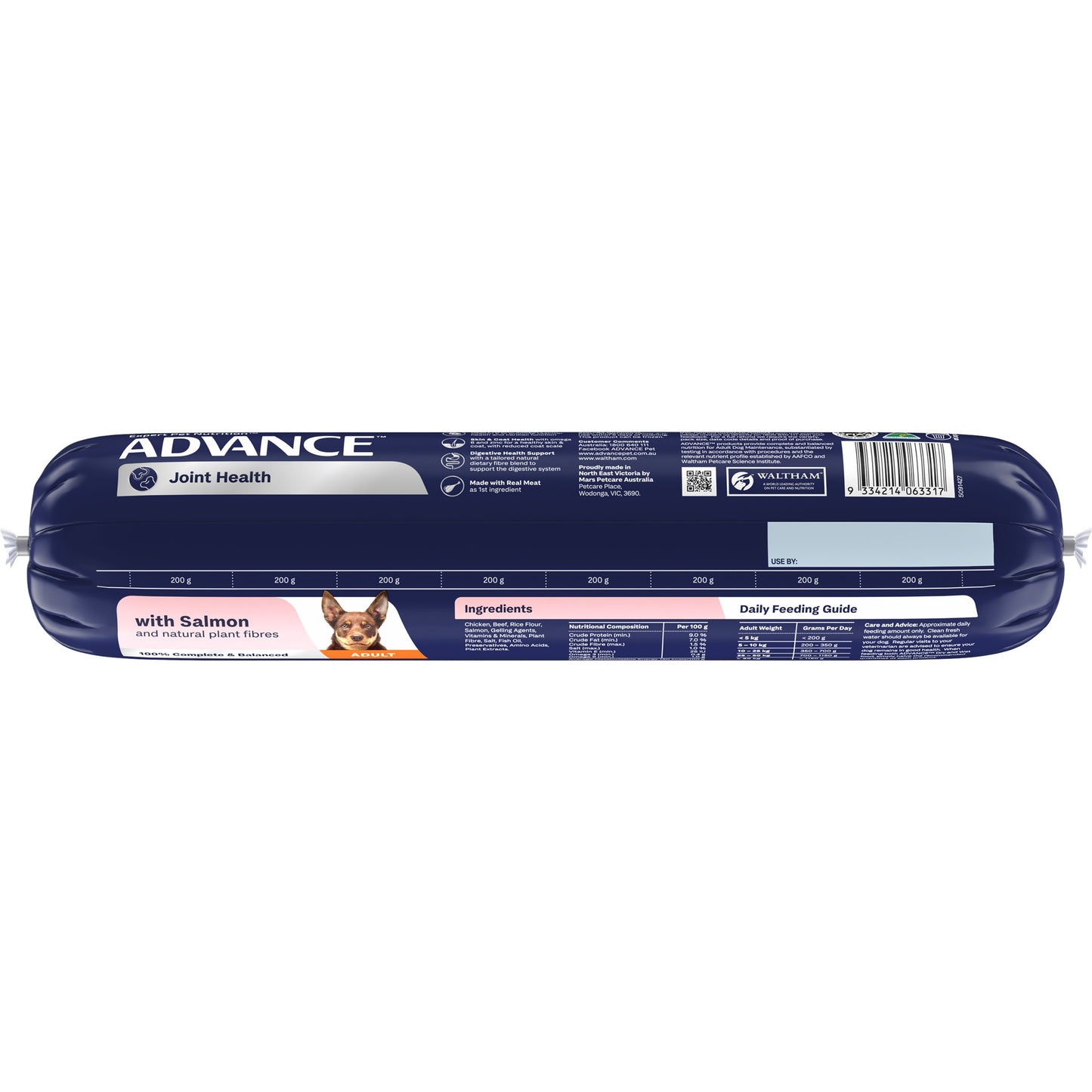 Advance Joint Health Salmon Wet Dog Food with Roll