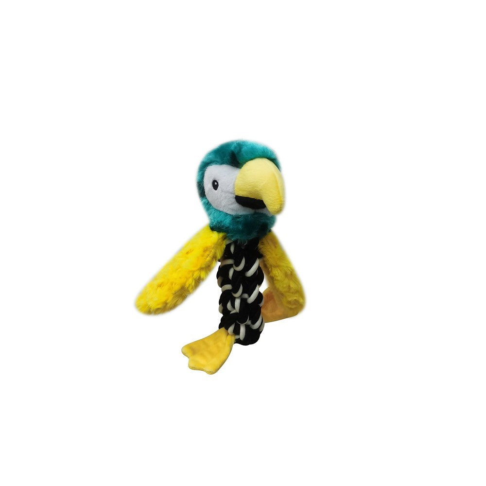The Elder Club Parrot Twister Senior Dog Toy