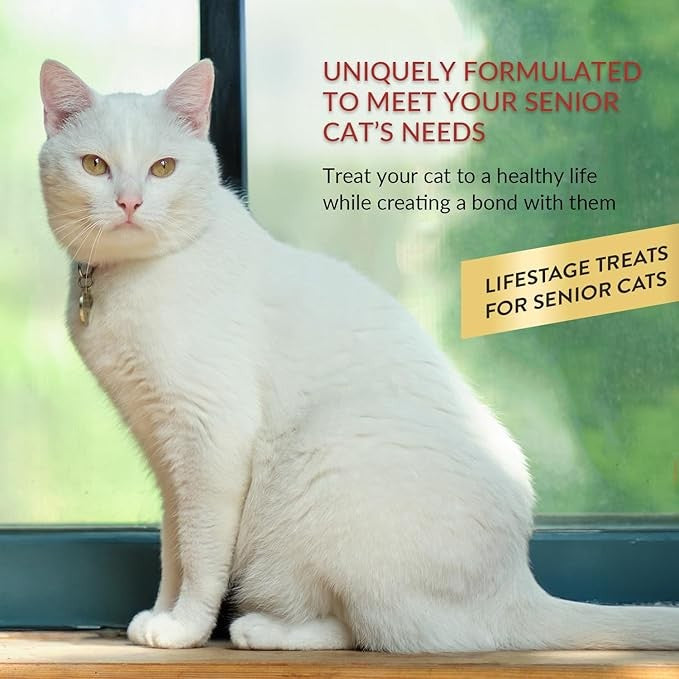 Inaba Churu Puree Tuna Senior 10+ Cat Treats