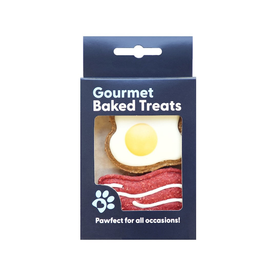 Gourmet Baked Bacon & Eggs Cookie Dog Treat