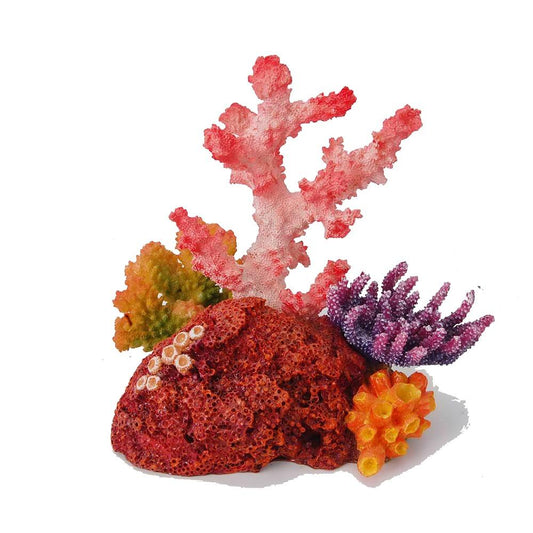 Aquatopia Fish Tank Ornament Pink Coral