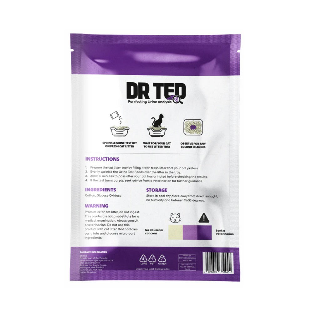 Dr Ted Cat Urine Test Kit Glucose Detector