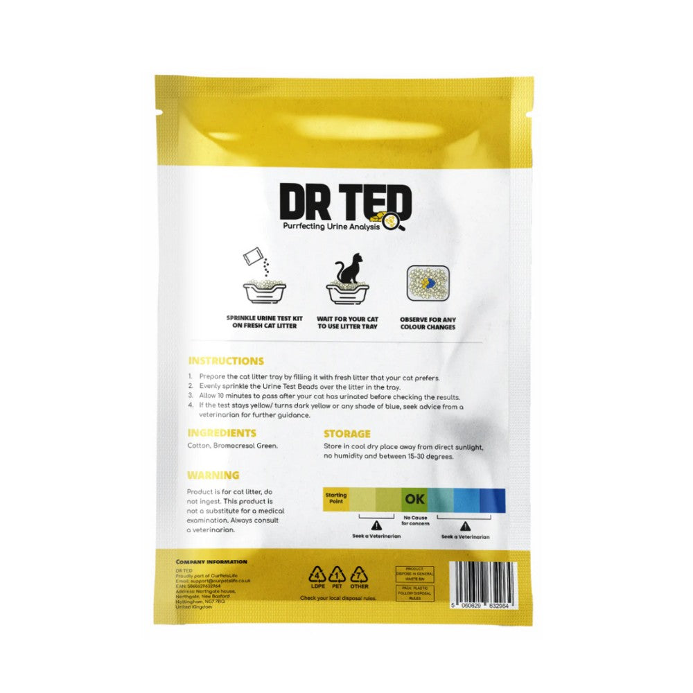 Dr Ted Cat Urine Test Kit PH Detector