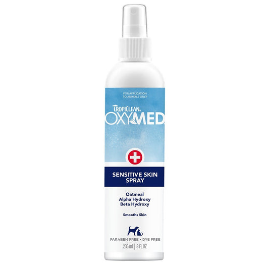 TropiClean OxyMed Sensitive Skin Spray for Dogs
