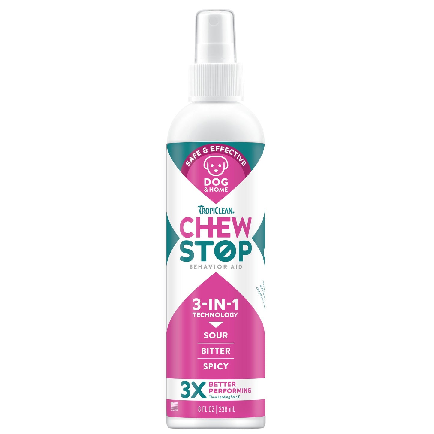 TropiClean Behaviour Chew Stop Spray for Dogs
