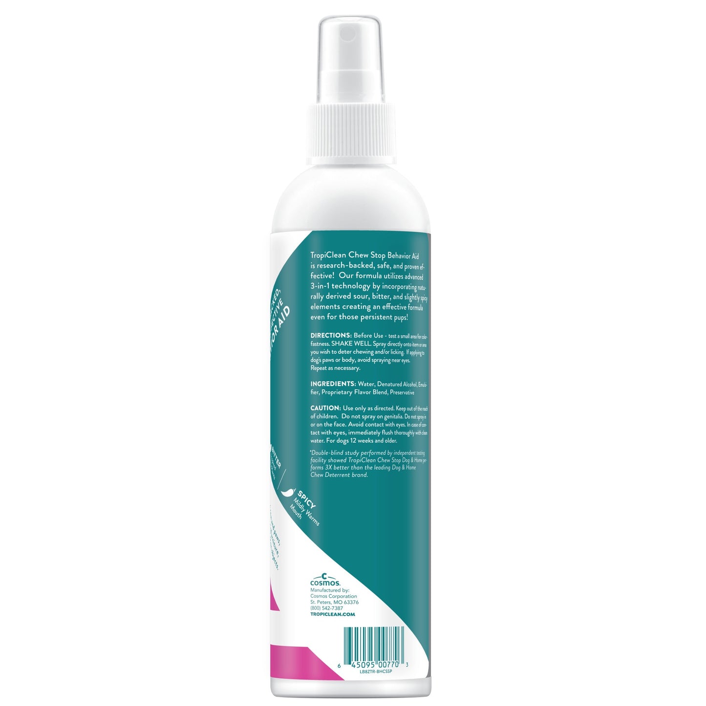 TropiClean Behaviour Chew Stop Spray for Dogs