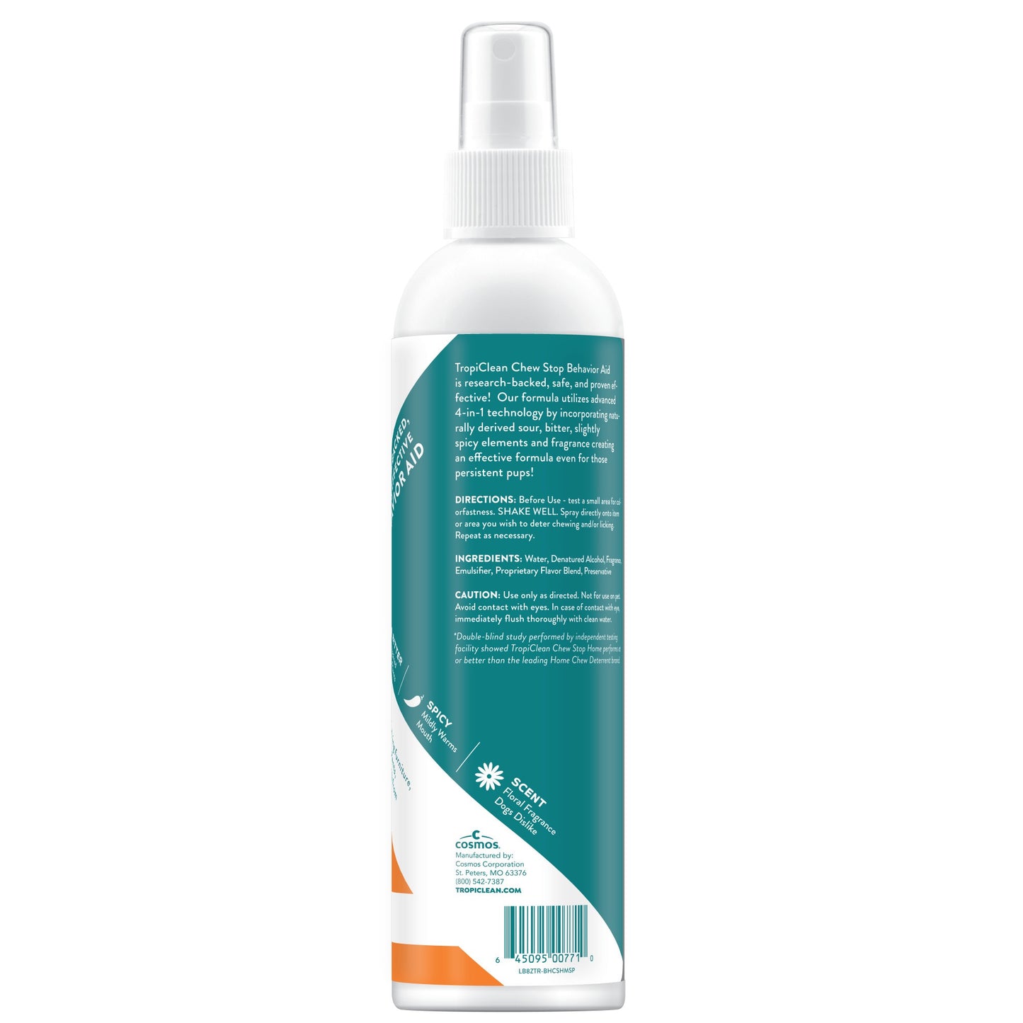 TropiClean Behaviour Chew Stop Spray Max Strength for Dogs