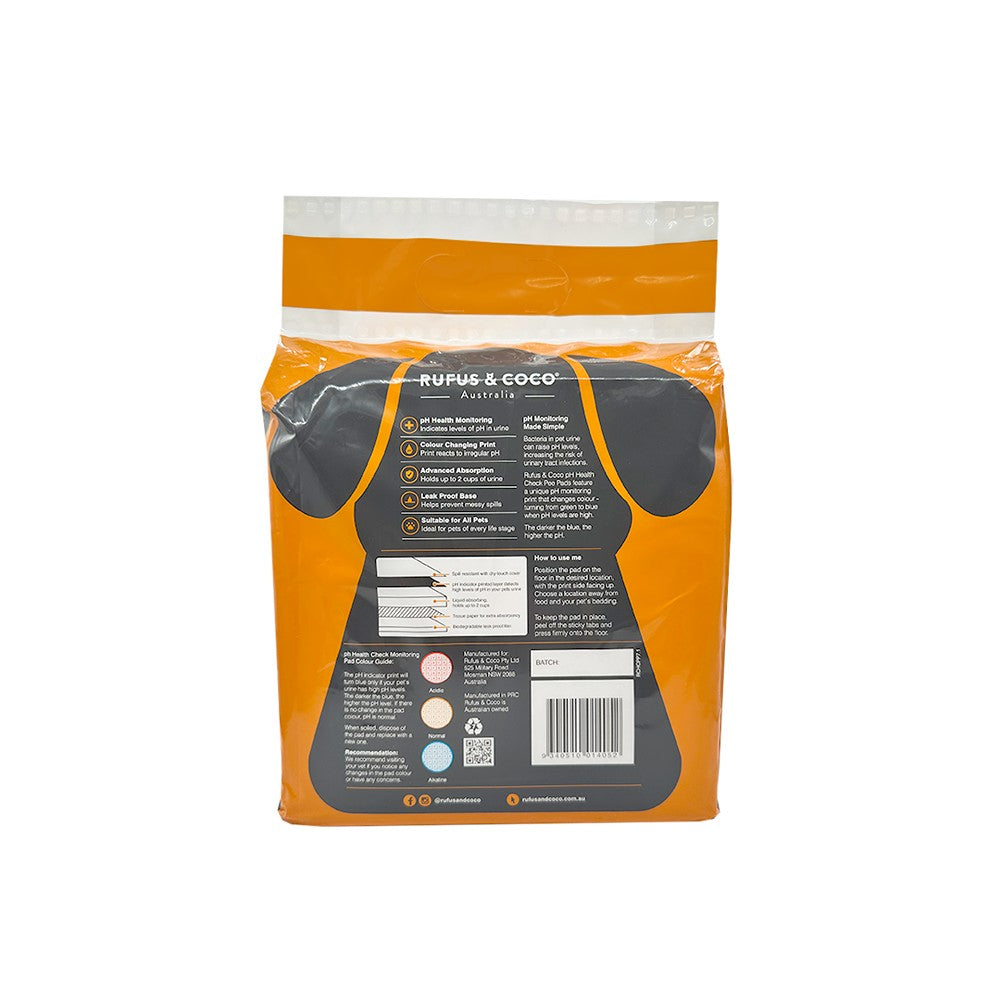 Rufus & Coco Wee Woof Health Check Pee Pads
