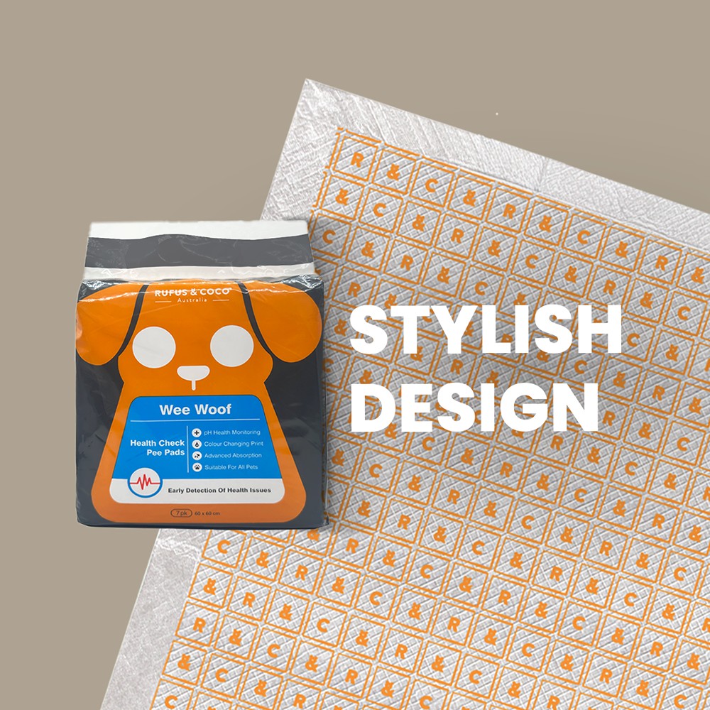 Rufus & Coco Wee Woof Health Check Pee Pads