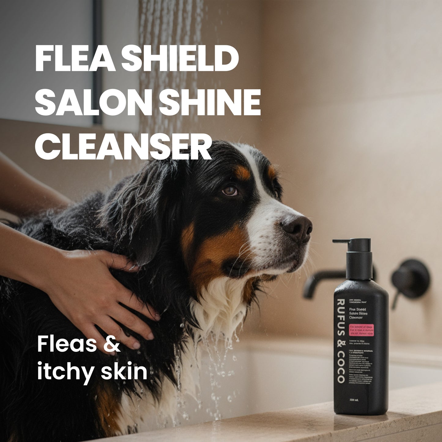 Rufus & Coco Flea Shield Salon Shine Pet Cleanser