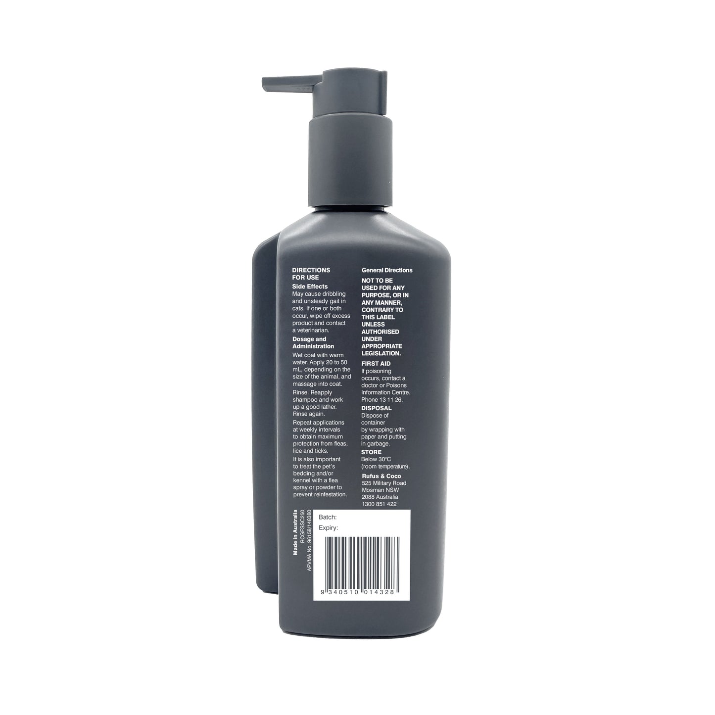 Rufus & Coco Flea Shield Salon Shine Pet Cleanser