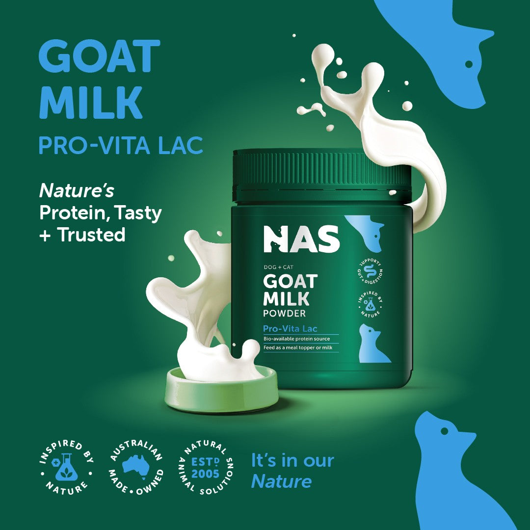 NAS Goat Milk Powder Dog & Cat Supplement