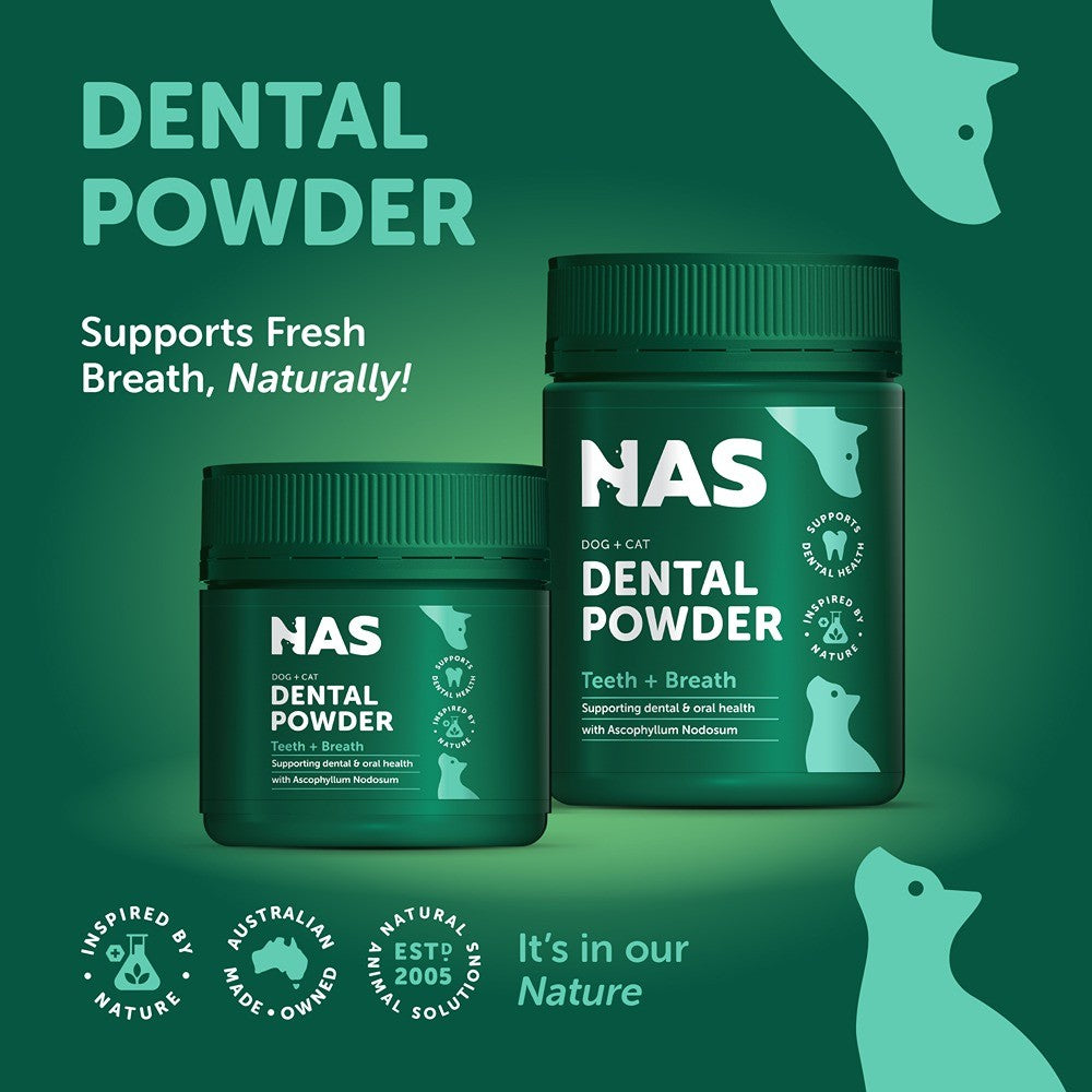 NAS Dental Powder for Dogs & Cats